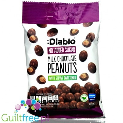 Picture of DIABLO MILK CHOC PEANUTS 40GR